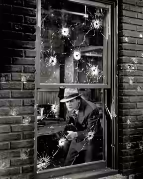 Paul Muni in Scarface (1932) publicity still.