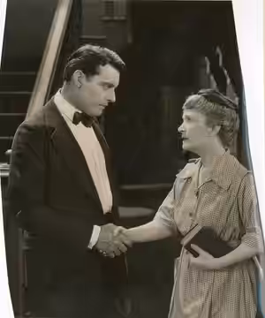 Still from the film Through the Dark (1924). Subjects: motion pictures, actresses, actors
