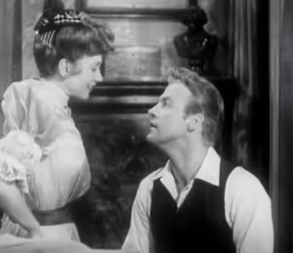 Jane Frazee and William Marshall in Calendar Girl (1947)