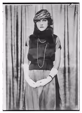 Title: Alice Brady Abstract/medium: 1 negative : glass ; 5 x 7 in. or smaller. (1900)