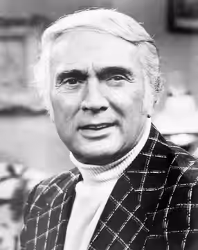 Photo of Robert Alda from a guest appearance on the television program Phyllis. (1976)
