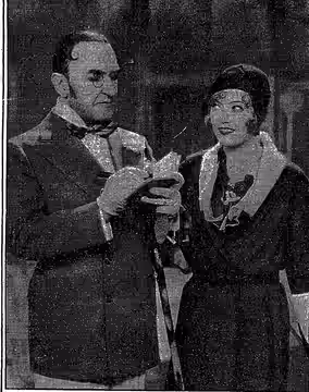 Andre de Segurola and Marion Davies in the 1928 film The Cardboard Lover
