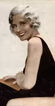 L'attrice Madge Evans in una immagine pubblicata in Italia nel 1934 (2016)