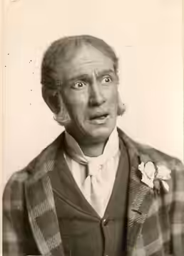 Stage actor Harry Beresford. Subjects: actors (1903)