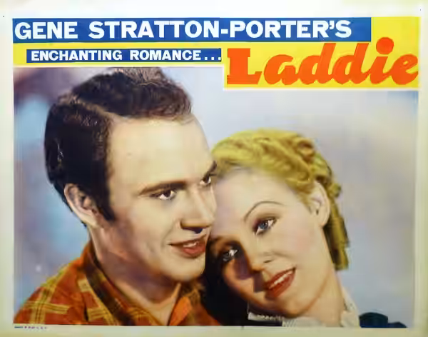 Lobby card for the 1935 film Laddie.