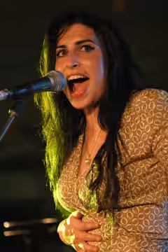 Amy Winehouse in concert at the North Sea Jazz Festival in The Hague, July 2004