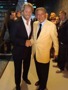 Geir Olafsson and Tony Bennett Picture (2012)