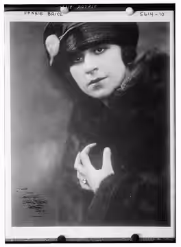Title: Fannie Brice Abstract/medium: 1 negative : glass ; 5 x 7 in. or smaller. (1900)