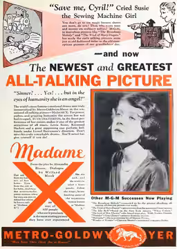Taken from the August, 1929 edition of Photoplay Magazine.