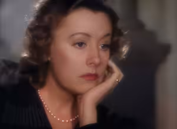 A frame from the moonflix.com colorization of Penny Serenade (1941) using their newest AI colorization method. Moonflix leads the AI color movement with the bes (2022)