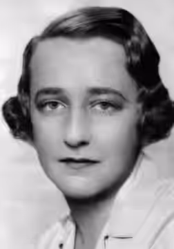 Promotional portrait of Lillian Hellman, author of The Children's Hour (1935)