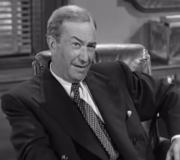 Minor Watson in American film The Jackie Robinson Story (1950)