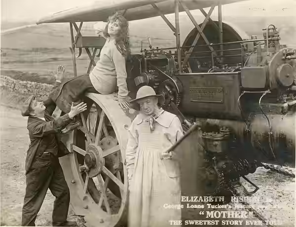 A scene from "Mother," which played at the Colonial Theater, Seattle. Date stamped Nov. 24, 1918. Includes Elizabeth Risdon. Subjects: motion pictures, actresse