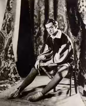 Ian Keith as Orlando in "As You Like It" at the American National Theater, on page 17 of the July 1923 Shadowland.