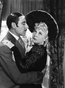 Promotional still for the 1940 film My Little Chickadee