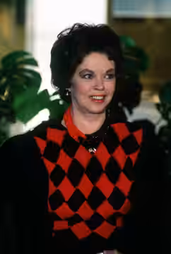 Shirley Temple Black in Prague in 1990, Czechoslovakia.