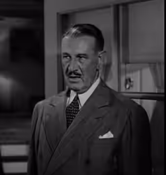 Morgan Wallace in Dick Tracy - cropped screenshot (1945)