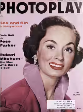 Ann Blyth, photographed by Wallace Seawell, Photoplay January 1956