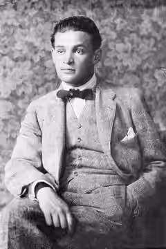 The Austrian actor Fritz Kortner (1892-1970) at the age of circa 19 years