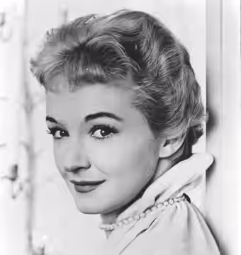 Press photo of Nina Foch, 1957