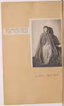 Contient : coupures de presse, programme Langue : français (1947)