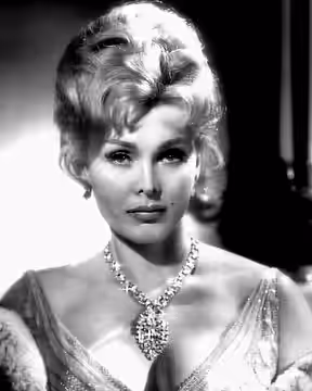 Publicity photo of Zsa Zsa Gabor (1959)