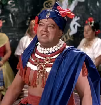 Leon Askin in Road to Bali - cropped screenshot (1952)