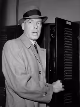 Photo of Lee Marvin as Frank Ballinger from the television series M Squad.