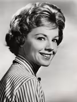 Photo of Virginia Gibson from the children's television series en:Discovery (1960s TV series). (1967)