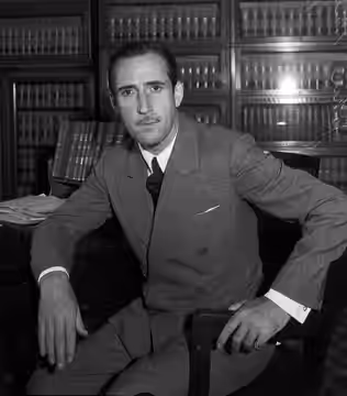 Actor John Miljan, Los Angeles (1933)