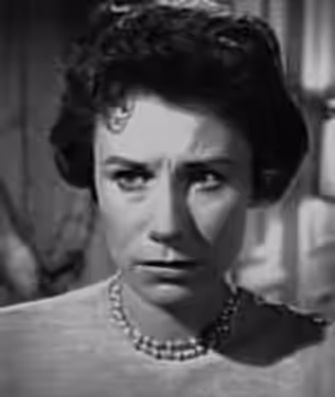 Margaret Phillips in the TV-series One Step Beyond, episode Call from Tomorrow (cropped screenshot) (1960)