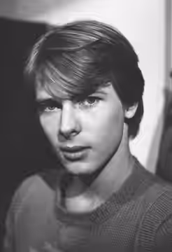 John Moulder-Brown taken at photographer's studio, London (1972)