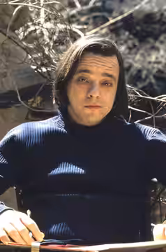 Title: Stephen Sondheim [New York] Creator(s): Gotfryd, Bernard, photographer Date Created/Published: 1972. Medium: 1 photograph : color transparency ; 35mm (sl