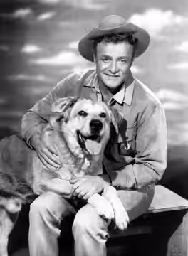 Photo of Brian Keith from the very short-lived television program The Westerner. (1960)