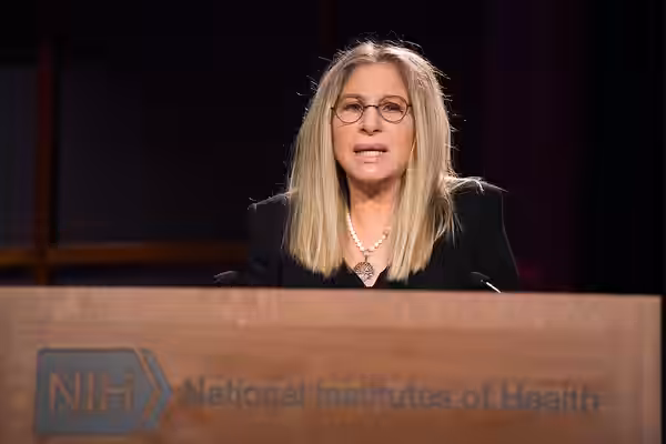 Actor Barbra Streisand visited the NIH on May 15, 2018 to give the annual J. Edward Rall Cultural Lecture, where she highlighted the issue of women's cardiovasc
