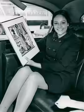 Photograph of actress Olivia Hussey, 1968.