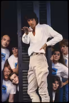 Tommy Tune, directing "Cloud 9" (1982)