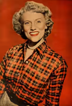 Jan Miner as Julie Paterno in Hilltop House, 1953
