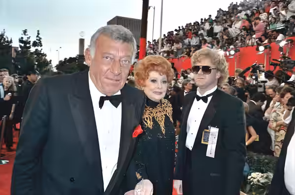 Photo taken at 61st Academy Awards 3/29/89 at Lucy's last public appearance. She died 4/26/89 - Permission granted to copy, publish or post but please credit "p (1989)