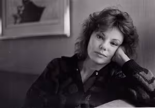 Portrait of actress Marsha Mason, photographed by Mary Motley Kalergis in New York City in 1985 for The Guardian (UK). Copyright retained by the photographer.