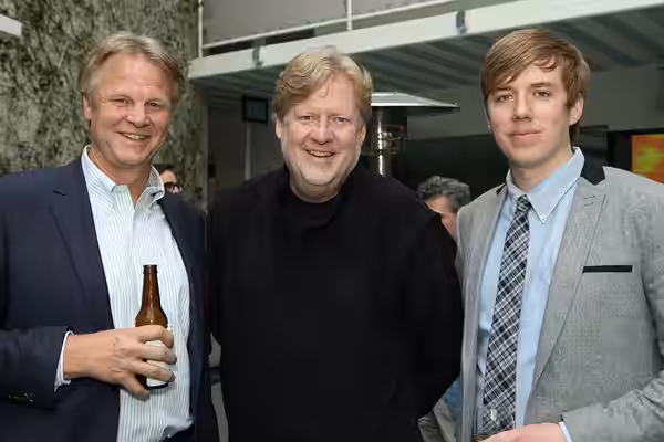 <a href="http://cfccreates.com" rel="nofollow">cfccreates.com</a> (L-R) CFC Board Member Neal Clarance, Donald Petrie, and Jeff Morrow. To mark 25 y (2013)