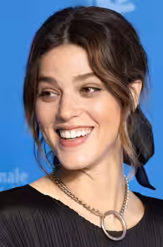 Callie Hernandez presenting One of these Days at the Berlinale 2020
