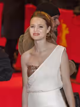 Karoline Herfurth, German actress, Berlinale 2012, ARD Degeto Blue Hour Party