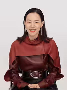 Actress Han Ye-ri promoting the TVN television series Hometown on Marie Claire Korea in 2021.