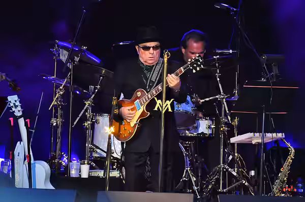 Van Morrison at Edmonton Folk Music Festival 2010