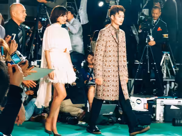 第26回 東京国際映画祭 長澤まさみ 岡田将生 新城毅彦 (潔く柔く) (2013)
