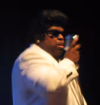 Gnarls Barkley performing at Highline Ballroom on April 10, 2008 in New York City, New York.