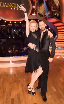 Wien, 15. März 2019: ORF Dancing Stars, 1. Folge - Bild zeigt Sunnyi Melles und Florian Vana.