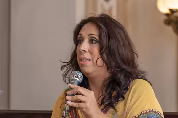En el Foyer del Teatro de la Ciudad Esperanza Iris, se realizó la conferencia de prensa para anunciar el concierto, Sin permiso y sin popote / Trova autosustent (2018)