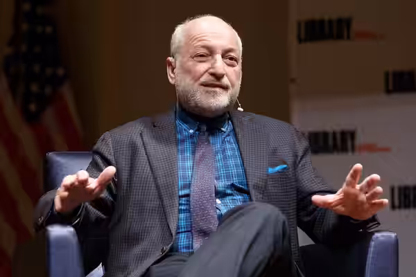 "Find Me" author André Aciman speaks about his work during the "National Book Festival Presents" series, November 13, 2019. Photo by Shawn Miller/Library of Con